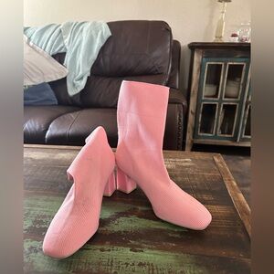 Pink Women's Ankle Boots
